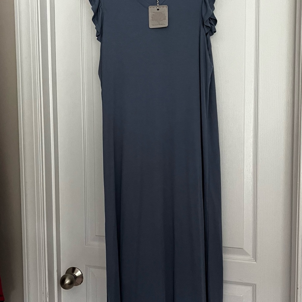 NWT Matilda Jane Flutter Sleeve Maxi Dress